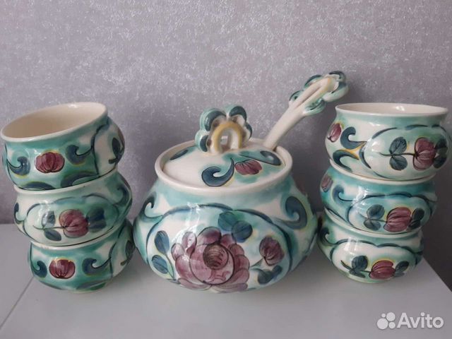 Супница с пиалами