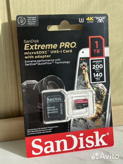 Карта памяти MicroSD 1Тб