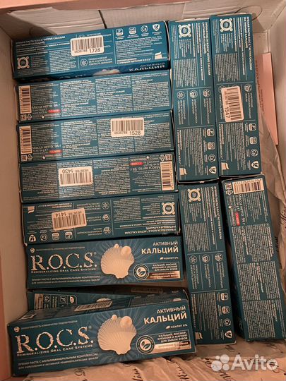 Зубная паста rocs