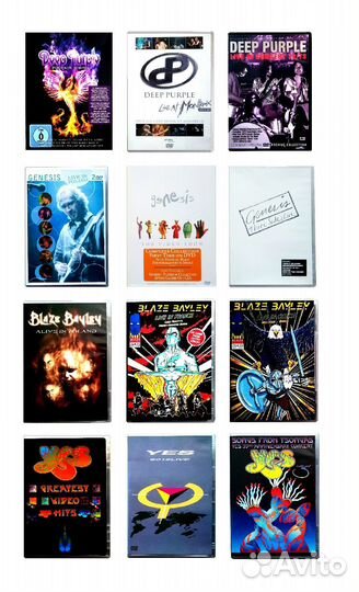 Фирменные DVD диски (музыка)