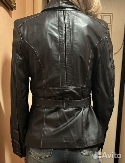 Куртка кожаная женская
