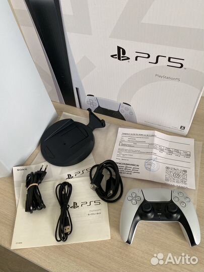 Sony Playstation 5 с дисководом на гарантии