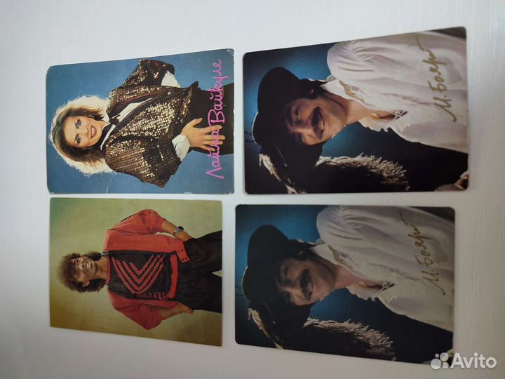 Календари СССР Актёры, артисты. Цены разные