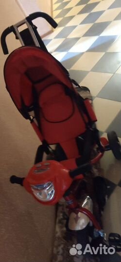 Детский трехколесный велосипед бу