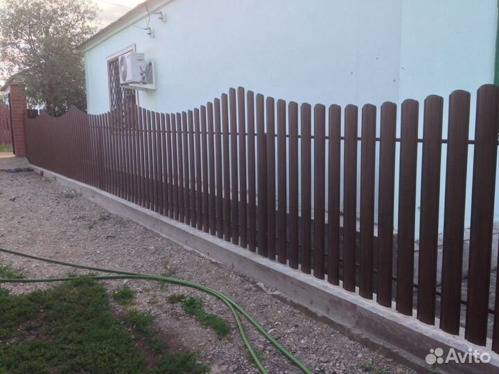 Металлический штакетник
