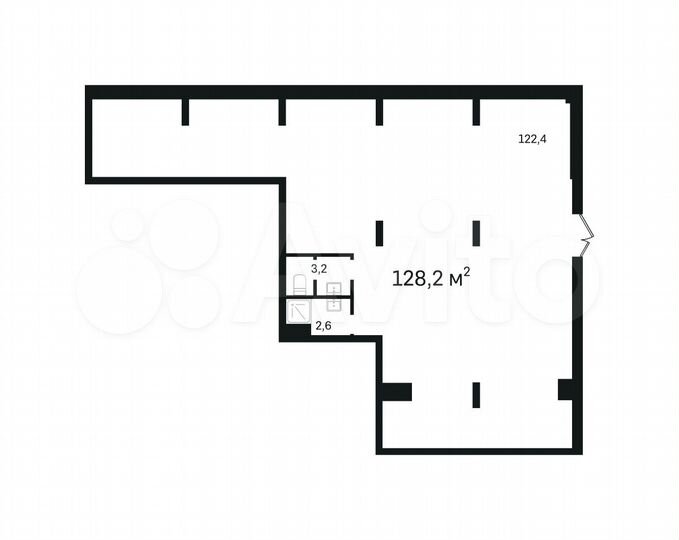 Продам торговое помещение, 128.18 м²