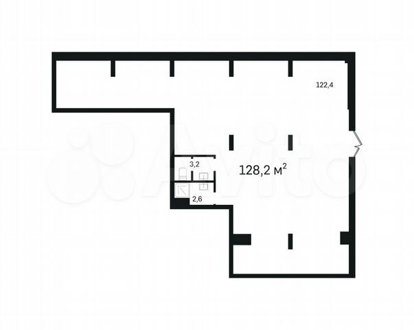 Продам торговое помещение, 128.18 м²