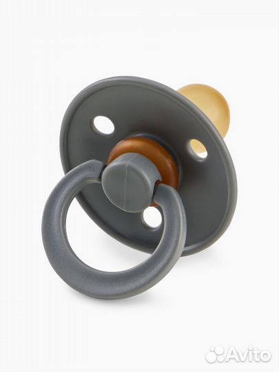 Соска-пустышка Happy Baby латексная 0-6 мес Вишня