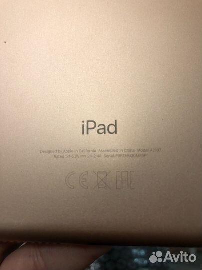 iPad 7 2019 на запчасти