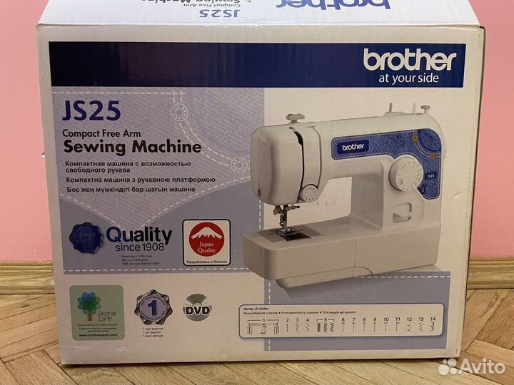Швейная машина Brother JS 25 в отличном состоянии