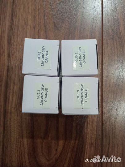 Лампы HoneyFly оранжевого цвета 35W/220V GU5.3