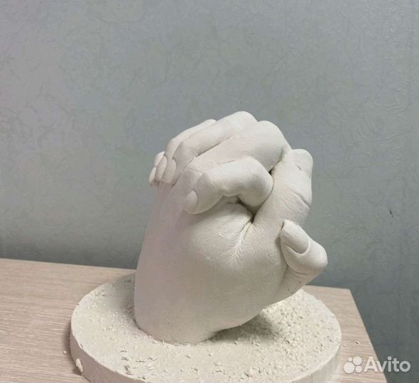 Подарочный набор слепки рук 3D