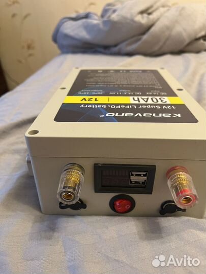 Kanavano Аккумуляторная батарея 12 В, 30000 мАч