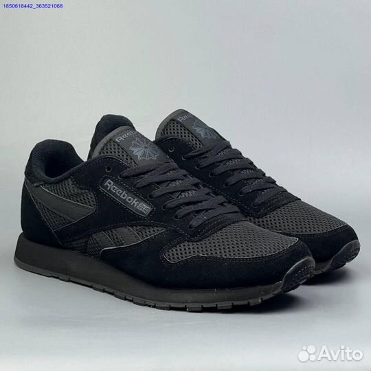 Кроссовки Reebok Classic Black (Арт.67312)