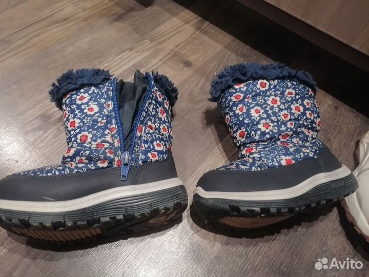 Сапожки зимние детские