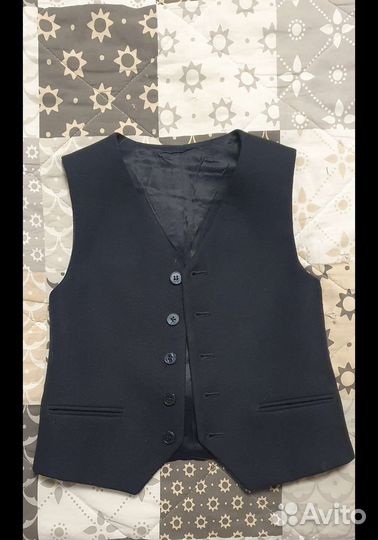 Жилетка для мальчика школьная 122