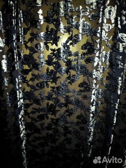 Ткань панбархат СССР винтаж 09