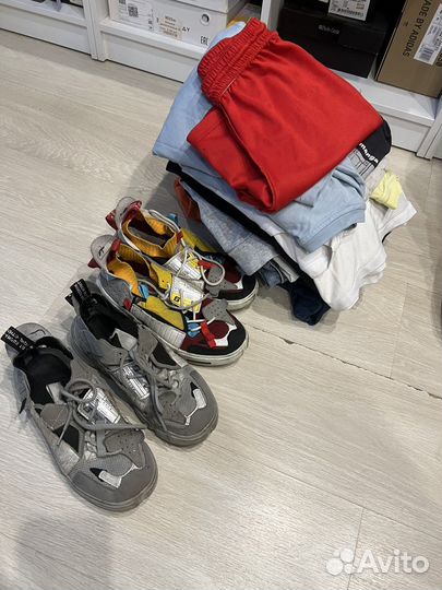 Вещи пакетом на мальчика 152