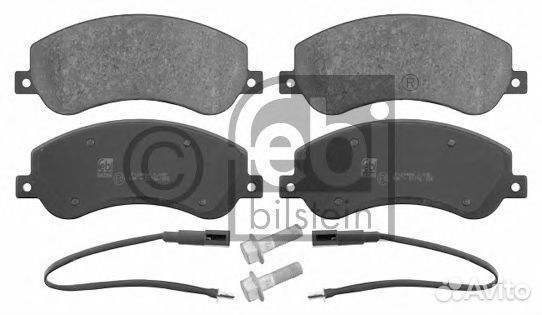 Колодки тормозные дисковые перед