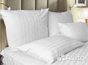 Постельное белье страйп сатин как в отеле