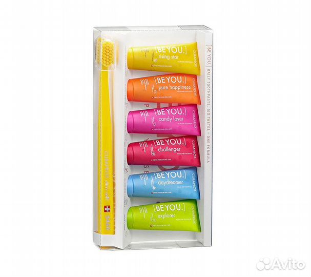 Curaprox Набор 6 паст Be you и щетка 5460