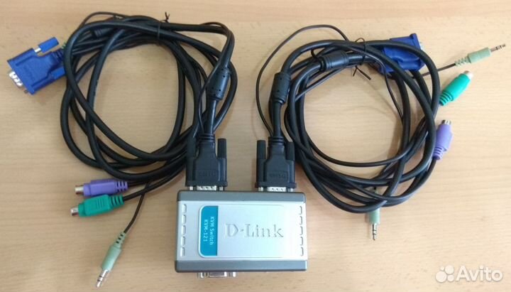 KVM переключатель D-Link KVM-121
