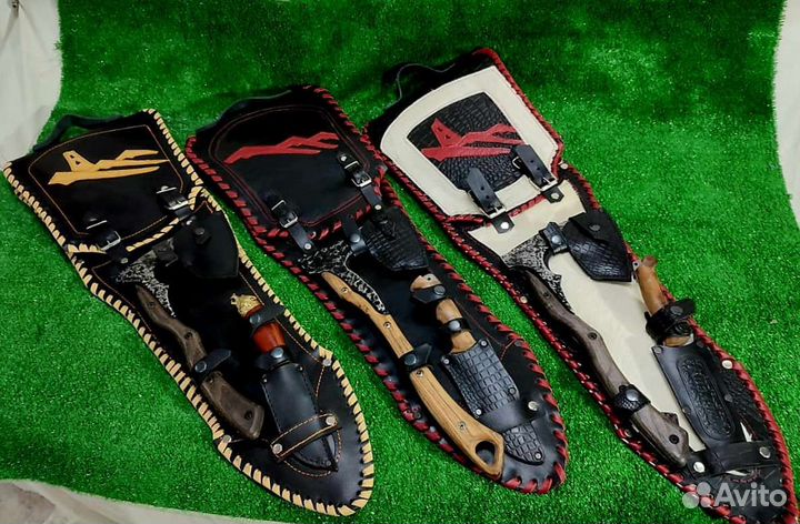 Набор шампуров+топор