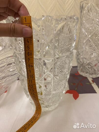 Вазы хрустальные СССР
