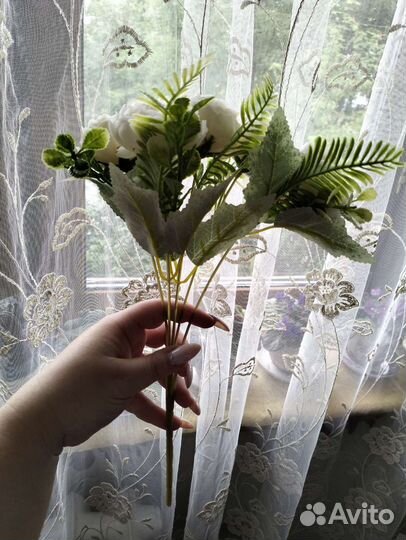 Искусственные цветы для декора свадьбы