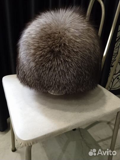 Шапка меховая из чернобурки