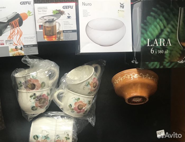 Посуда новая и б/у