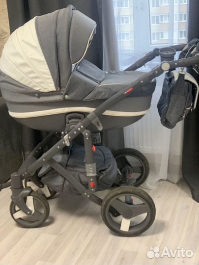 Коляска 2 в 1 Bebe mobile movo