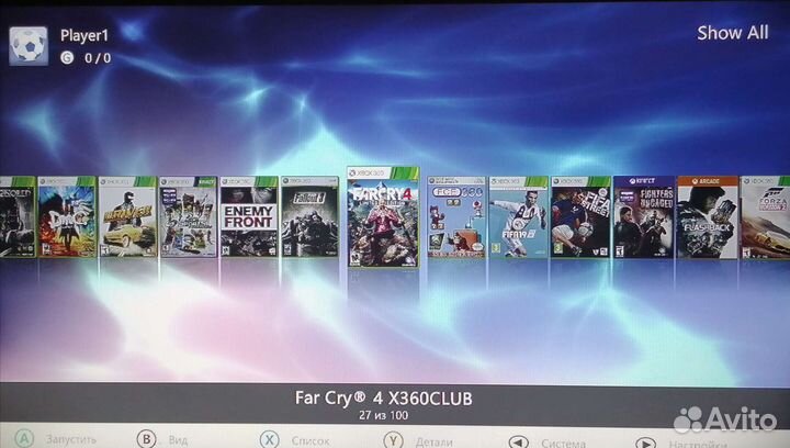 Xbox 360s 100 игр 500Gb Freeboot