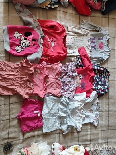 Вещи пакетом на девочку 82 98