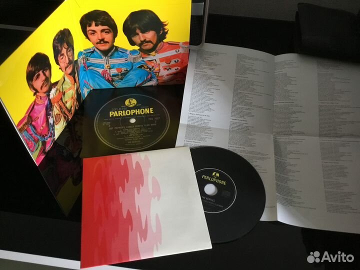 CD диски beatles минивинил