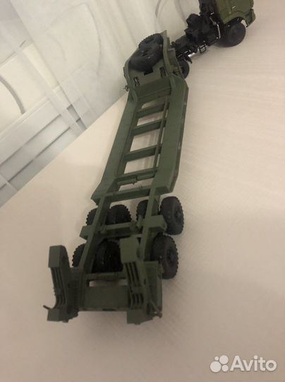 KAMAZ-65225 с полуприцепом чмзап-5247Г