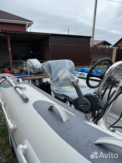 Лодка с мотором и прицепом Gladiator rib 380 AL