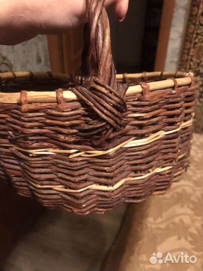 Корзина плетеная