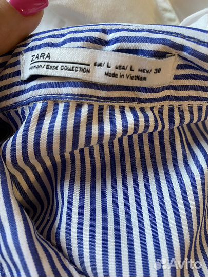 Платье-рубашка zara