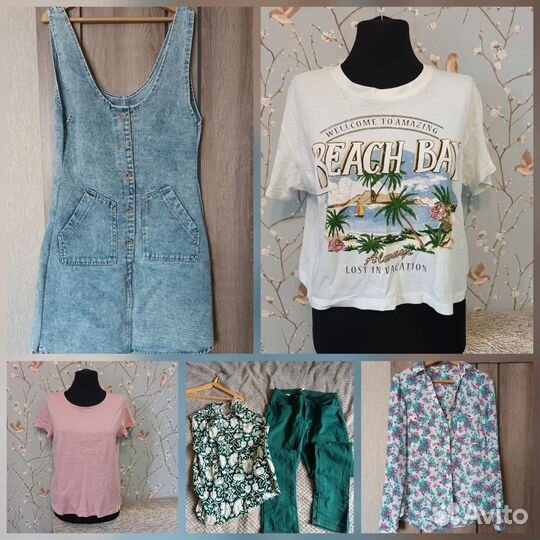 По 15о р сарафанфутболки Ostin,Tally Weijl,H&M