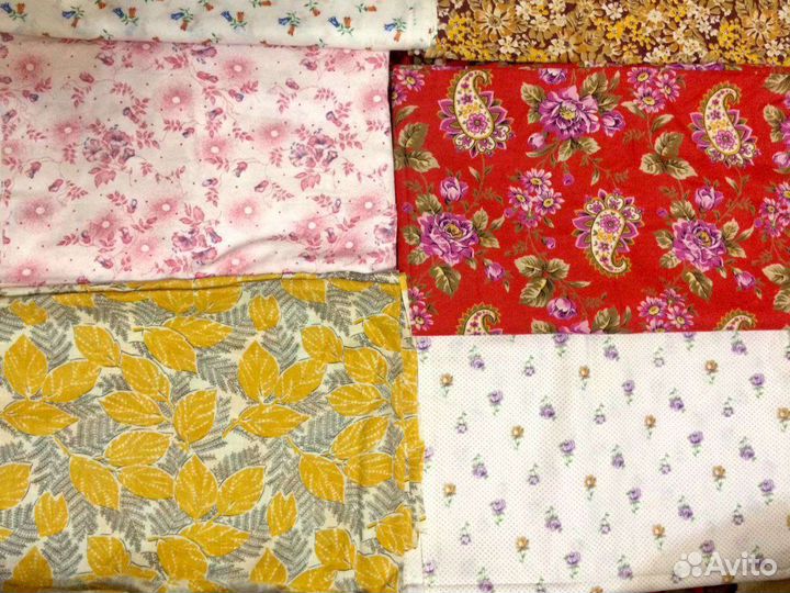 Ткани, детские постельное и конверты СССР