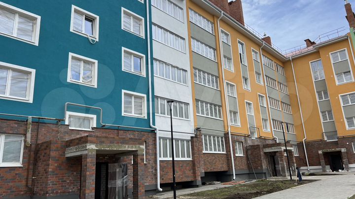 1-к. квартира, 50,2 м², 4/5 эт.