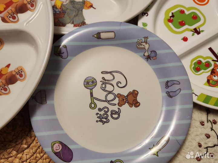 Набор тарелок для малыша