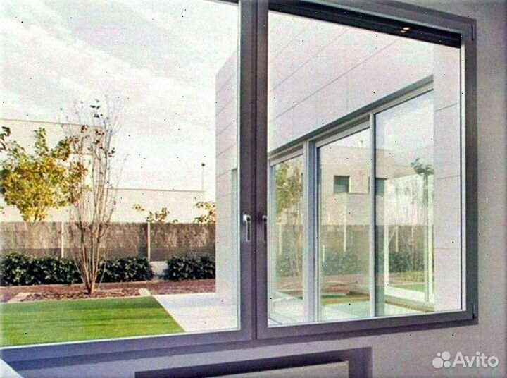 Окна алюминиевые