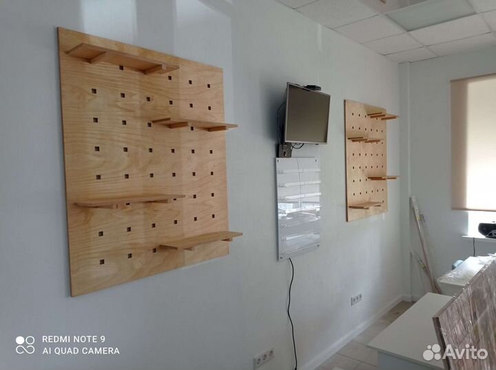 Полка настенная из дерева