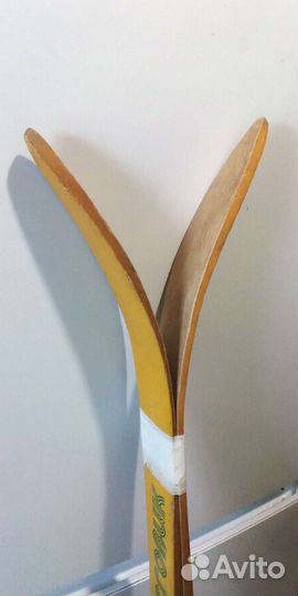 Лыжи беговые деревянные 145 см