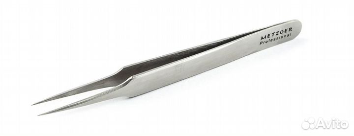 Пинцет для наращивания ресниц рт-6521-D (11,4см) п