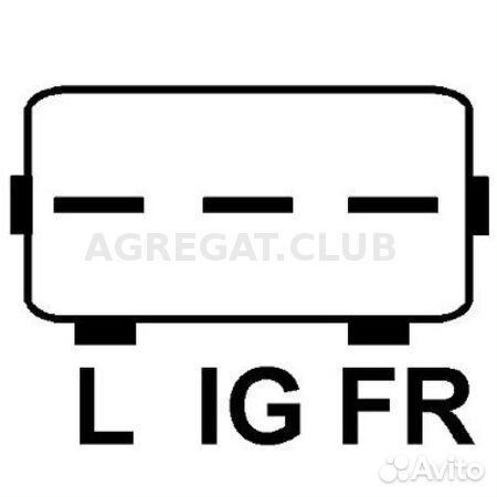 Генератор оригинальный восстановленный Motorherz ALM1520RB