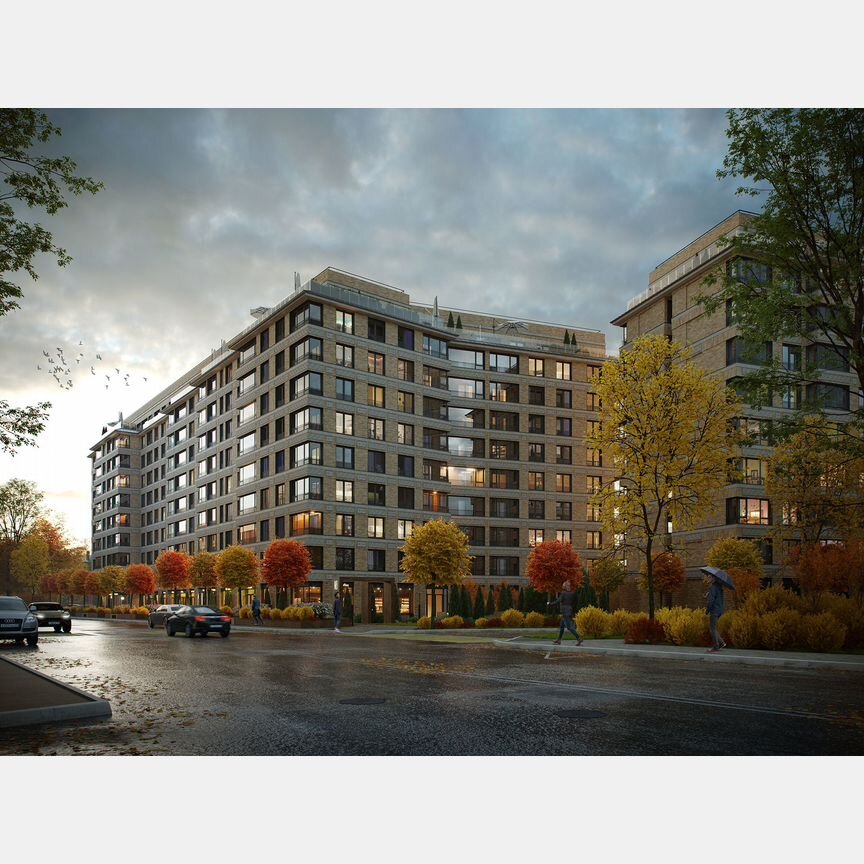 2-к. квартира, 63 м², 2/10 эт.