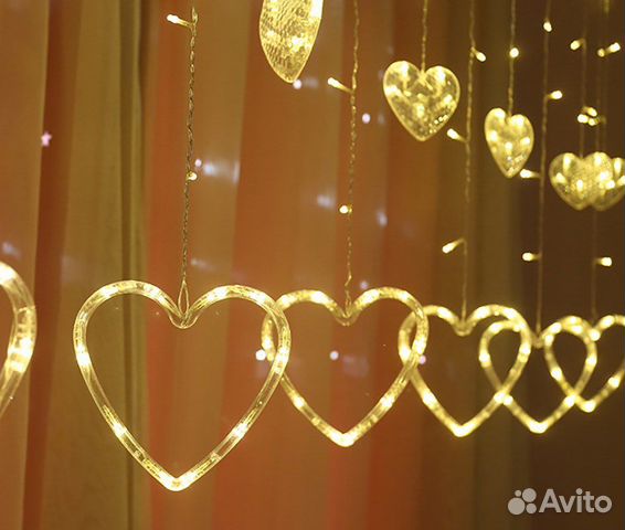 Гирлянда штора